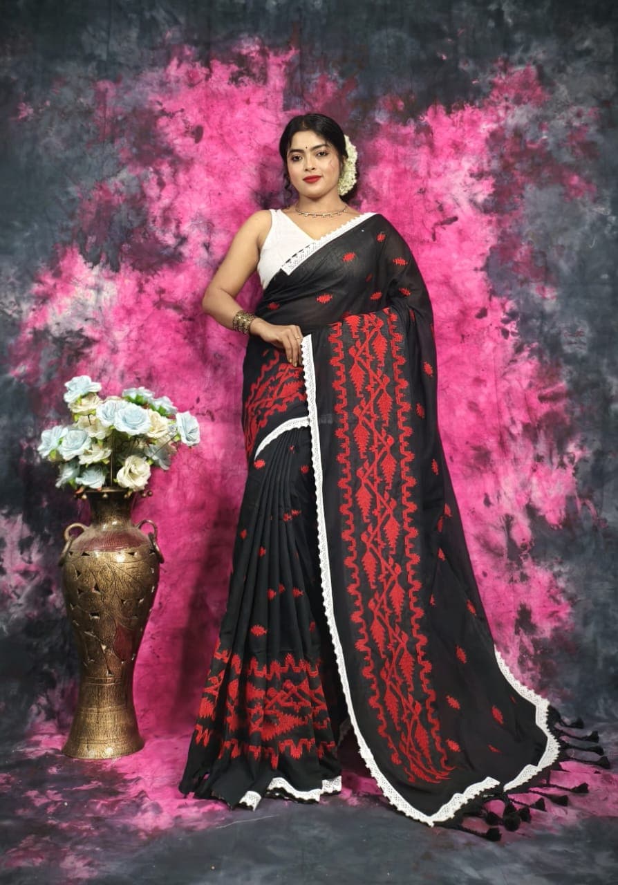 An Evening to Remember saree, worn by a model